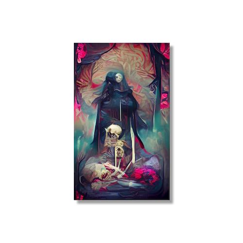 Major Arcana Tarot Art Poster Prints Wall Picture Occult Enthusiast Divination Cards Living Room Home Decoration Canvas Painting