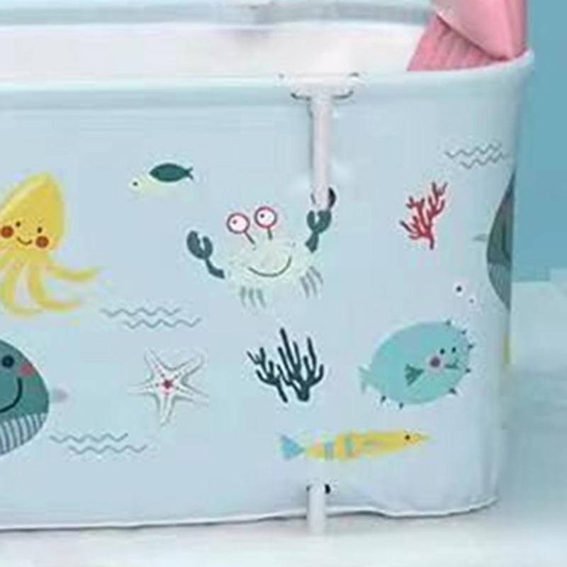 Bathtub Set Portable Folding Multifunctional Thicken Spa Soaking Bath Tub for Home Salon Type 3