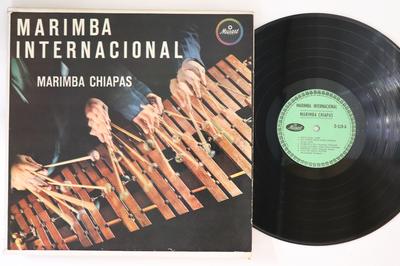 LP Record MARIMBA CHIAPAS - Marimba Internacional D328 MUSART Non Japan Classical Used