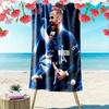 Tottenham Team Print Beach Towel, Large Soft Quick Dry Towel for Beach Camping Swimming