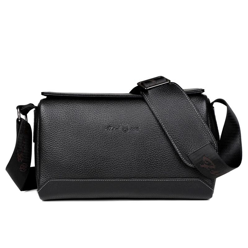 Pánská kožená crossbody taška přes rameno Li Shen