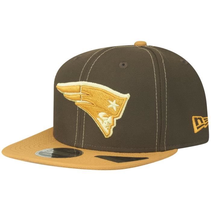 Casquette Snapback - New Era - New England Patriots - Blanc - 100% Polyester - Taille Unique