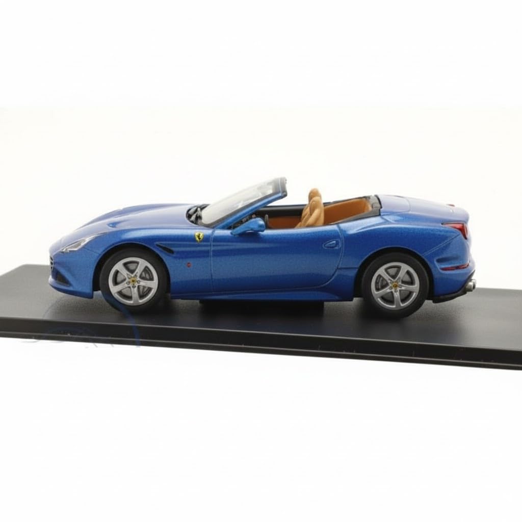 ALTAYA 1/43 Scale Ferrari California Diecast Model Car, 2014 Ferrari California Open Car (Blue) [Parallel Import]