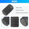 uxcell 2pcs Car Hood Rubber Bumper Hood Bumper Stop Cushion Stopper Black Rubber Fit Hyundai Kia