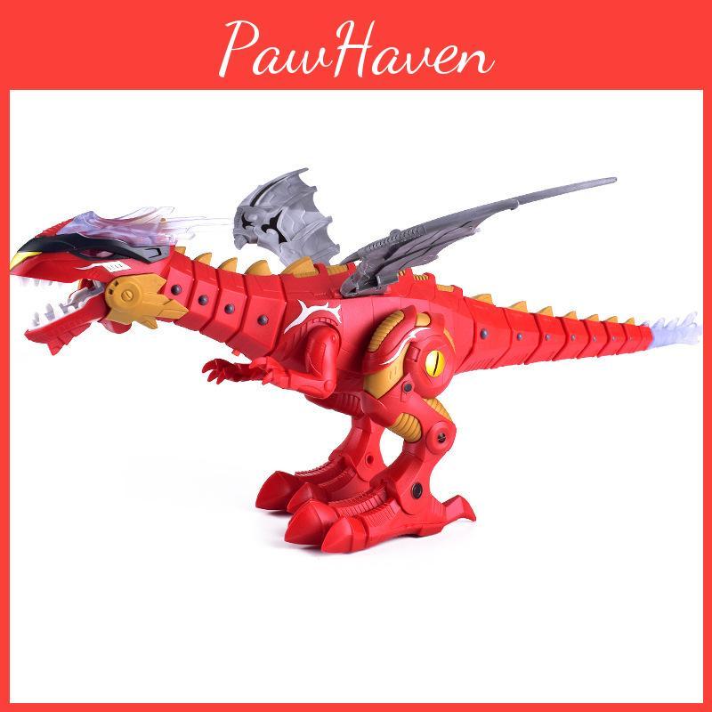 Childrens Electric Dinosaur Toy With Lights And Sound For Kids Ages 4 To 6