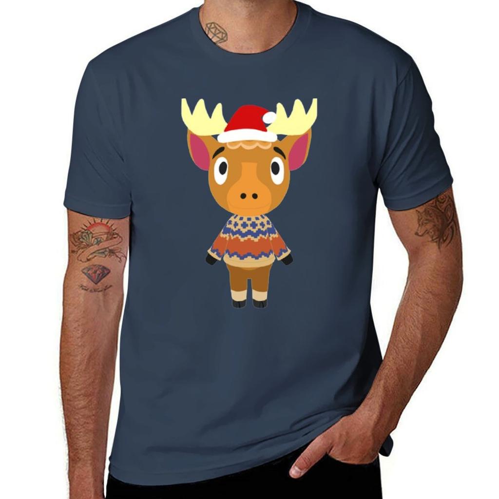Christmas Erik Tshirt Casual All Match Short Sleeve Tshirt