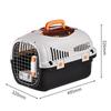 Pet Carrier with Top Skylight Portable Dog Crate Anti-Stress Soft Sided Cat Bag Breathable Perfect for Traveling/Hiking/Camping