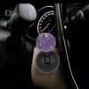 Decorative Car One-Button Start Lever Ornament Easy To Install Shiny Rhinestone Ball-bar Rocker Joystick Car Interior Accessories