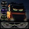 USB Dynamic Devil Eyes Light Car Windshield Dynamic LED Matrix Panel Screen Light for Car Truck Window Decor Lighting