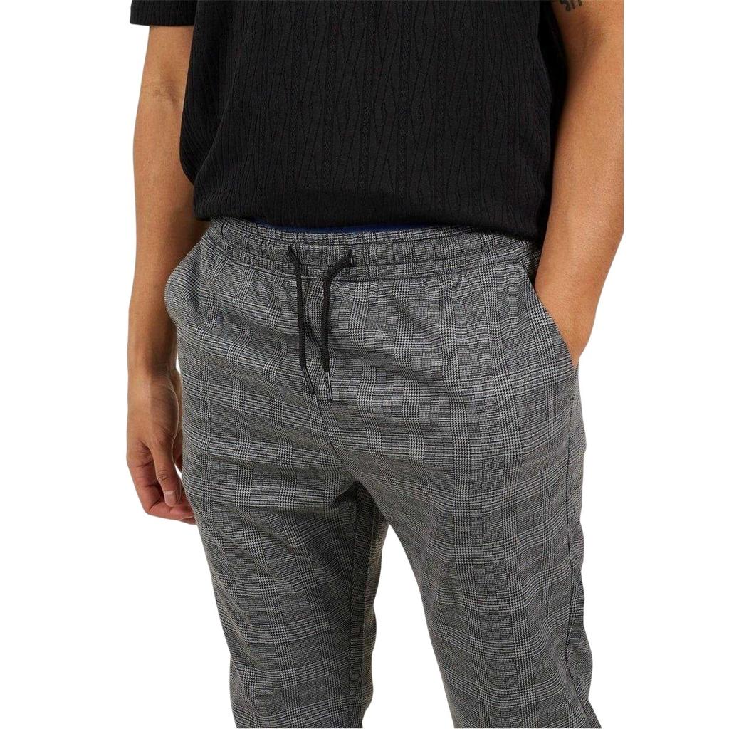 BRAVE SOUL Mens Checked Trousers