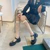 Transparent Calf Socks White | Women's JK Summer Thin Knee-High/Long Socks - INS Trendy Half-Tube Silk Socks Japanese Style