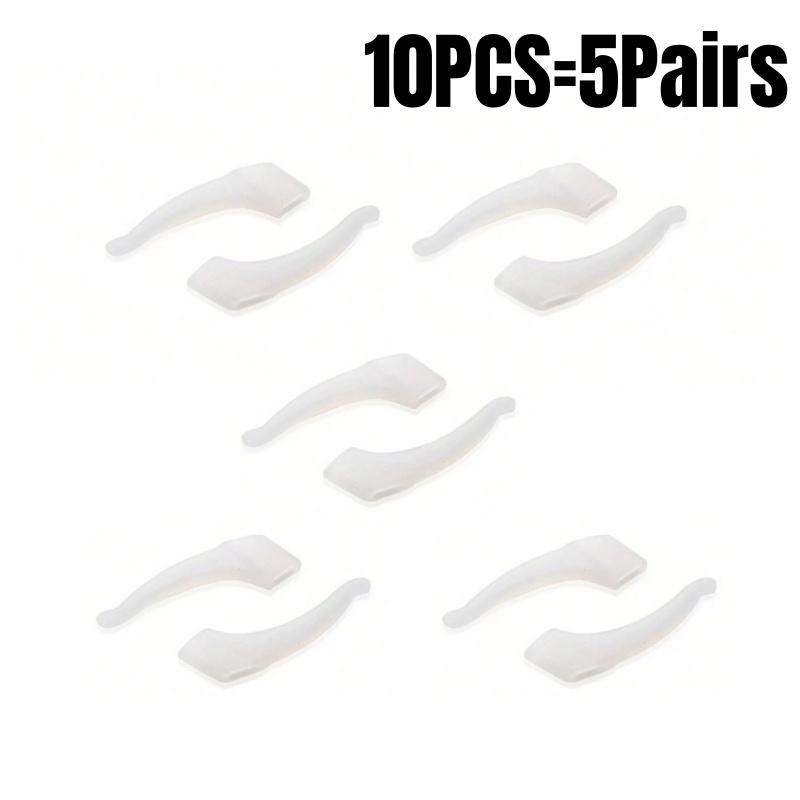 

20Pcs Anti-slip Silicone Ear Grip Glasses Eyeglasses Leg Ear Hook Stopper Bracket Fastener Accessories Temple Tip Eyewear Holder