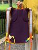 Women's Colorblock Student Travel Backpack - Trendy, Lightweight, Large Capacity