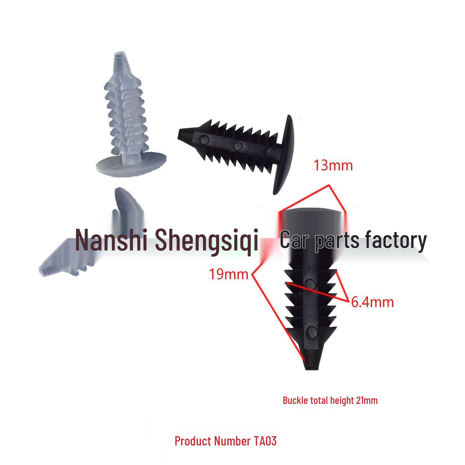 

Headliner Insulation Fixing Clips for Car Trim Panel Accessories 10000 Pieces