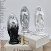 Our Lady of Guadalupe Virgin Mary Statue Resin Figures Bethlehem Xmas Home Desktop Display Decor Catholic Figurine Ornament Gift