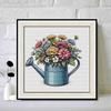 New Arrival 5D DIY Full Circle Diamond Painting "Pot Flower" Embroidery Cross Stitch Home Decor Gift