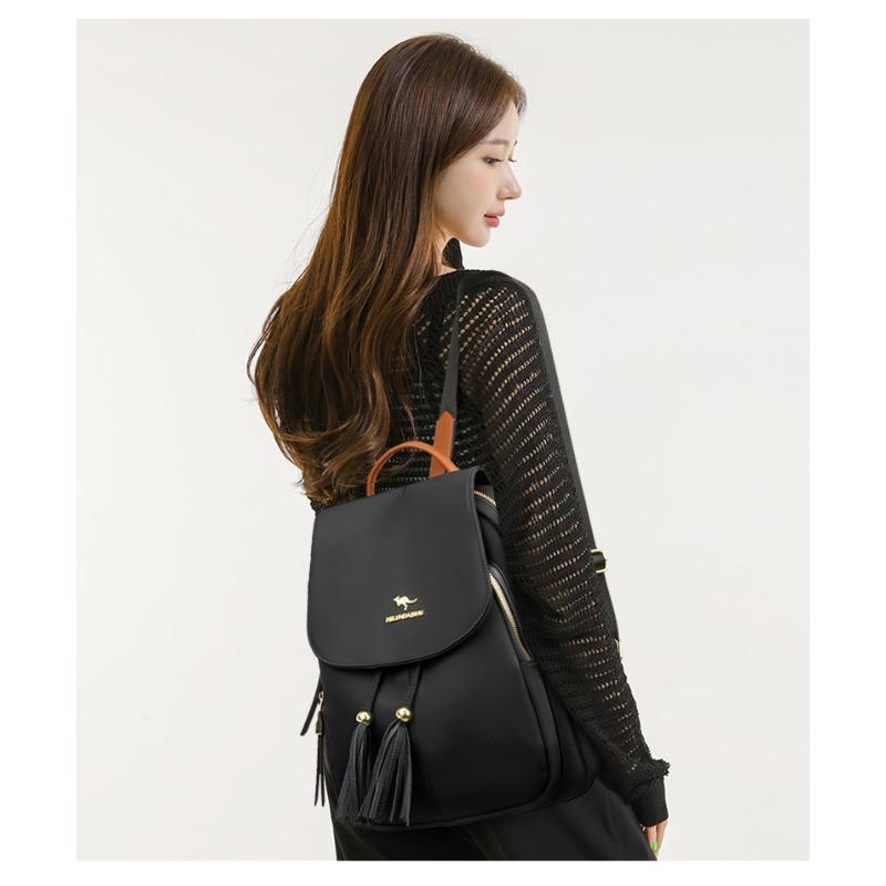 Fashion Bagpack Women High Quality Nylon Backpacks Female Big Travel Back Pack Large School Bags for Teenage Girls Shoulder Bag