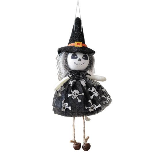 Halloween Ghost Pendant Hanging Ornament Easy to Install Funny Spooky Witch Pendant Festival Party Decoration