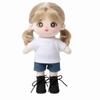 1pair Pretend Play Bjd Doll Shoe Cute Outfit Dolls Uniform Shoes Doll Leather Shoes Boots  For Penny