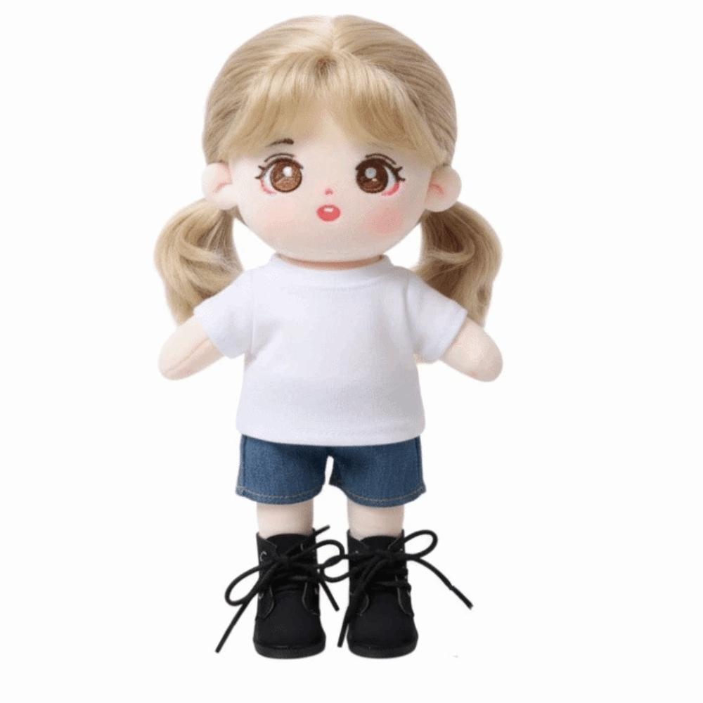 1pair Pretend Play Bjd Doll Shoe Cute Outfit Dolls Uniform Shoes Doll Leather Shoes Boots  For Penny