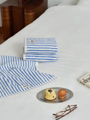 KOTONA Home Body Towel Blue Stripe 5P Pack