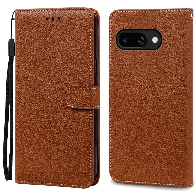 For Google Pixel 9A Case Flip Leather Wallet Cover For Google Pixel 9A Case Book Phone Cover Coque Fundas Capa