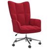 Day and Night - Day and Night Red Wine Red Velvet Relaxation Armchair