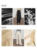 Narrow Version Wool Wide Leg Pants for Women