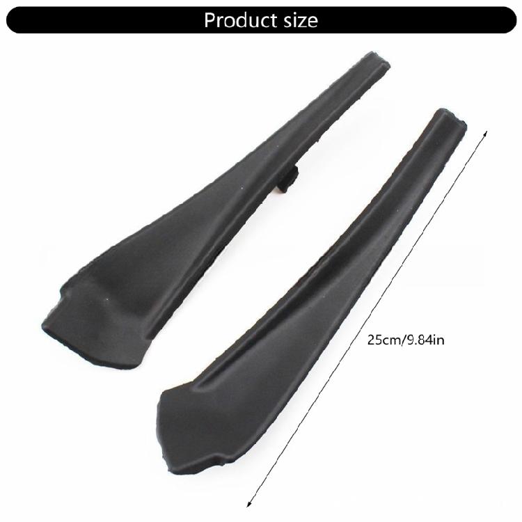 Front Driver and Passenger Side Windshield Wiper Side Cowl Extension Trim Cover for 2014-2020 66895-4CL0A