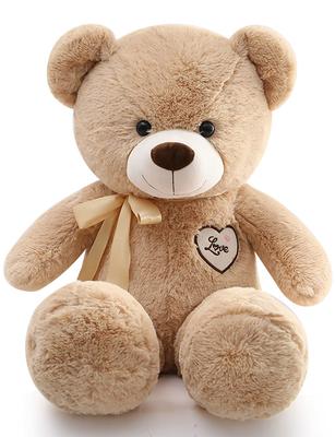 MIXUS Extra Large Plush ToyBear Plush ToyLarge Plush ToyBearGiant Plush ToyLarge Plush ToyBear Plush Toy (Light Brown, 100cm)