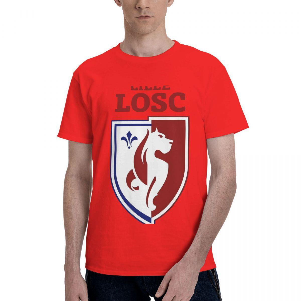 

Lille Losc 1 100 Cotton Casual Breathable Confortable Man New In Tops And TShirts T Shirt Men S