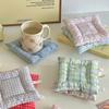 Home Decoration Coasters Dining Tables Square Insulation Pads Handmade Fabrics Heat-resistant Coffee Shop Tabletop Decoration