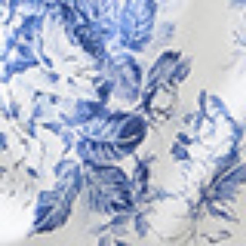 Spring and Summer Women's Casual Printed Large V-neck Top and Long Printed Skirt Set