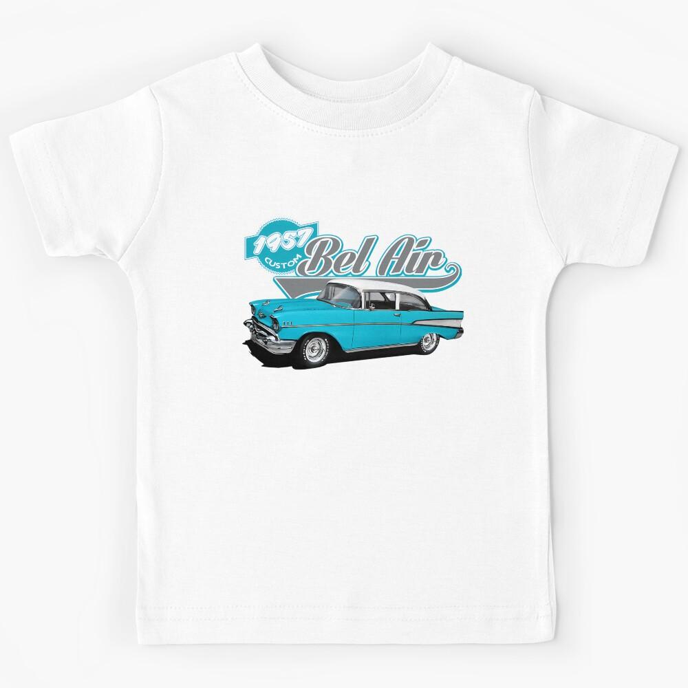 Light Blue 1957 Hardtop Kids T-Shirt 120