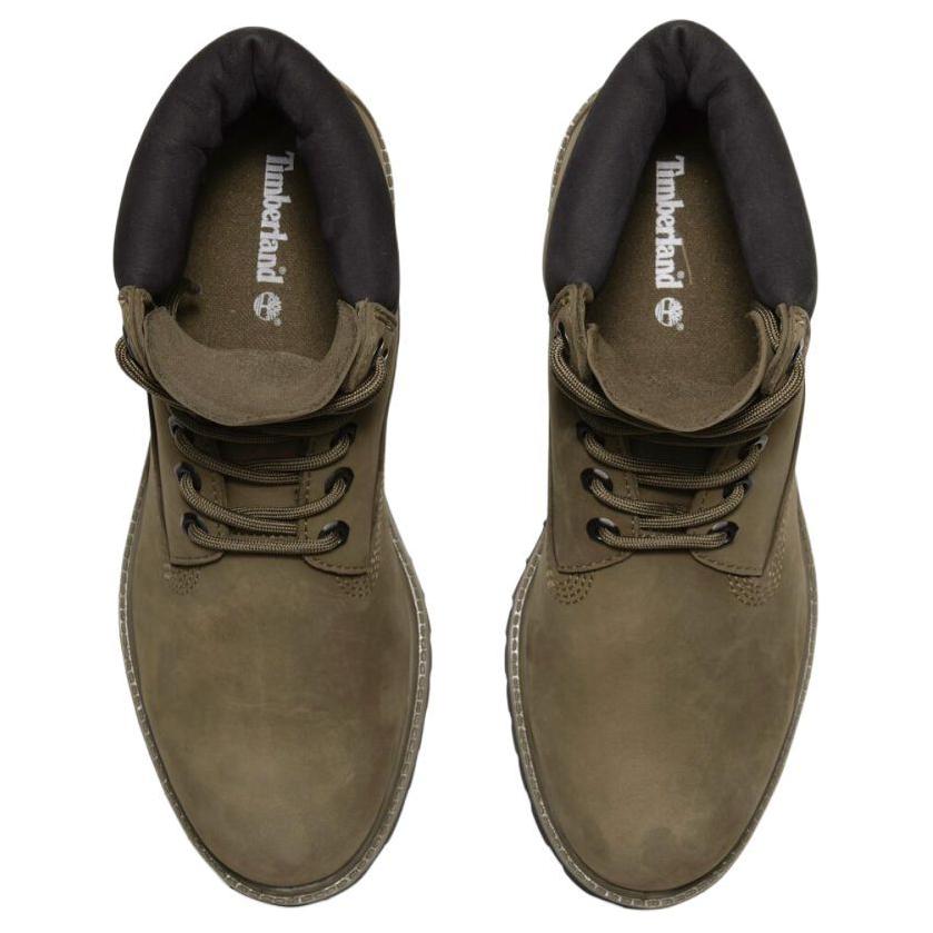 Timberland Premium Series Waterproof Durable Slip-Resistant Comfortable Versatile Short Outdoor Boots Men Boots Brown Green TB0A2P6WEO81