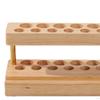 15 Slot Wooden Organizer for Pens and Cellphones In Living Room