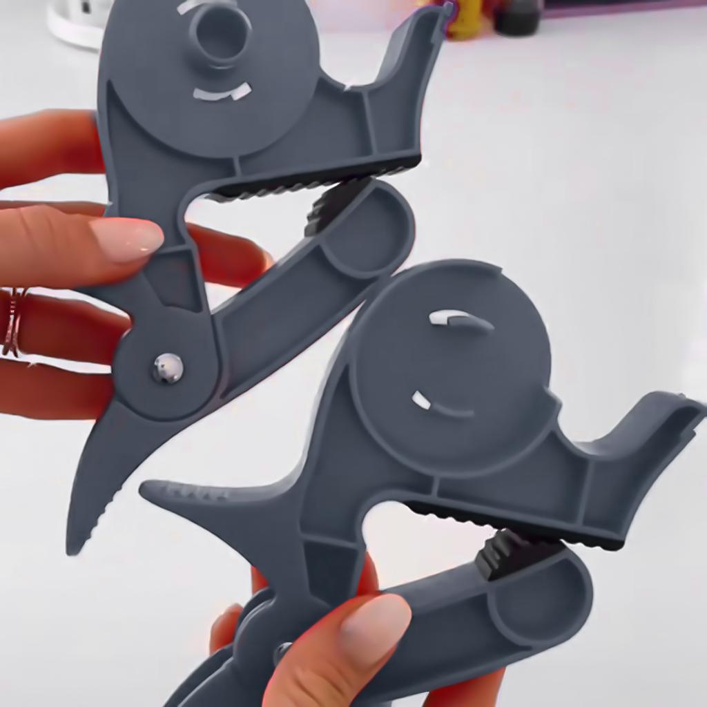 Wrap Buddies Tape Dispenser for Gift Wrapping Dual Slot Plastic Cutter Tool for Christmas Office Home Use