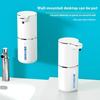4Levels Automatic Soap Dispenser Touchless Foaming Soap Dispenser 350ML USB Rechargeable Electric Adjustable Foam Soap Dispenser