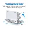 360 Degree Rotation Adjustable Cell Phone Stand Aluminum Alloy Mobile Phone Holder  Watching Movies