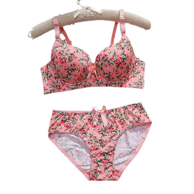 Wireless Large Size Fashion Adjustable Underwire Bra for Women