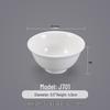 Melamine White Commercial Rice & Soup Bowls