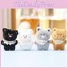 Cute Plush Cat Toy With Funny Animal Keychain Stuffed Animal For Gifts Kids