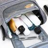 Travel Toiletry Bag Wet Dry Separation Waterproof Material Cosmetic Container