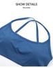 European & American Women's Yoga Clothes: Medium-Intensity Spaghetti Strap Sports Bra & Beautiful Back Camisole