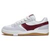New LiNing Zhengrong 92S Cushioning Lightweight Low Top Skateboard Shoes Men's White Gray Red AEPT003-1