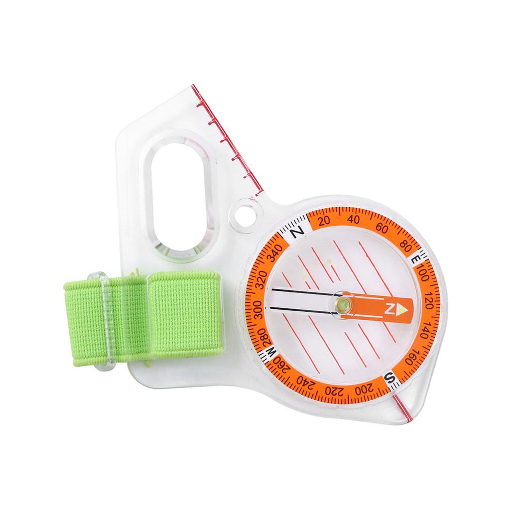 Practical Outdoor Compasses Plastic Orienteering Compasses with Scale Hiking Backpacking Compasses for Map Reading