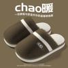 New Couple Cute Cotton Slippers Autumn and Winter Plush Thick Bottom Super Soft Indoor Home Slippers Winter