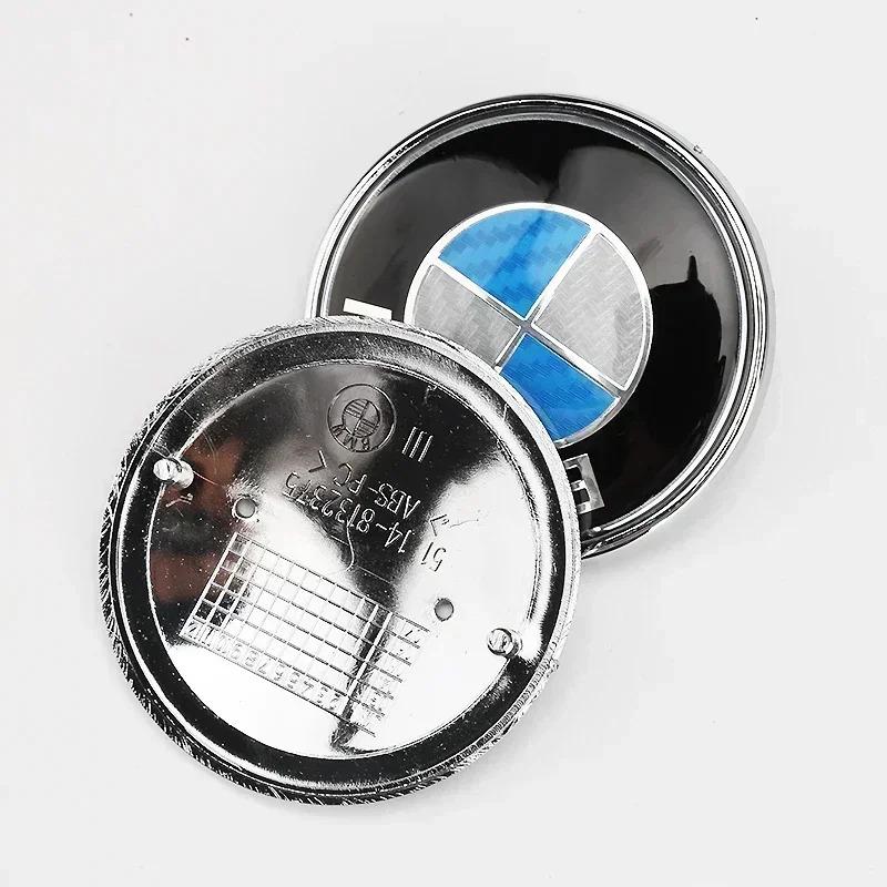 1ks 74mm 82mm Přední znak kapoty auta Zadní znak logo pro BMW E87 E30 E46 E28 E34 E39 E60 F02 F18 F35 G20 G03 G05 F10 E93 F20 F30