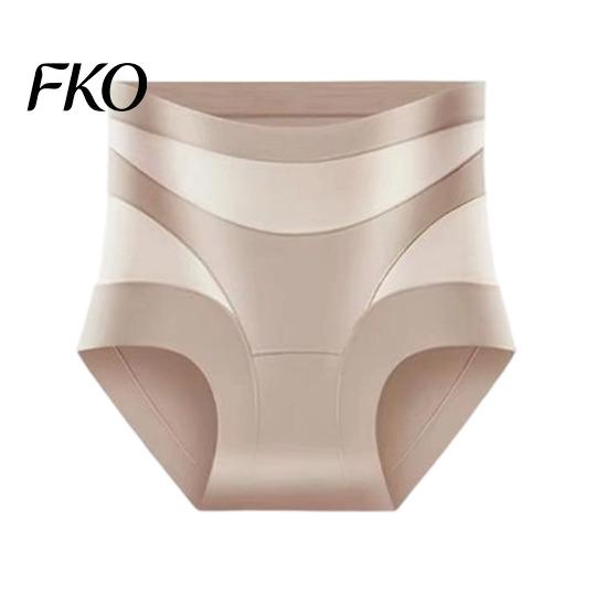 Anti-stuffiness Women Underwear Women's Tummy Control Underwear, Seamless High Waisted Shapewear Lightweight Breathable Briefs Panties, Soft