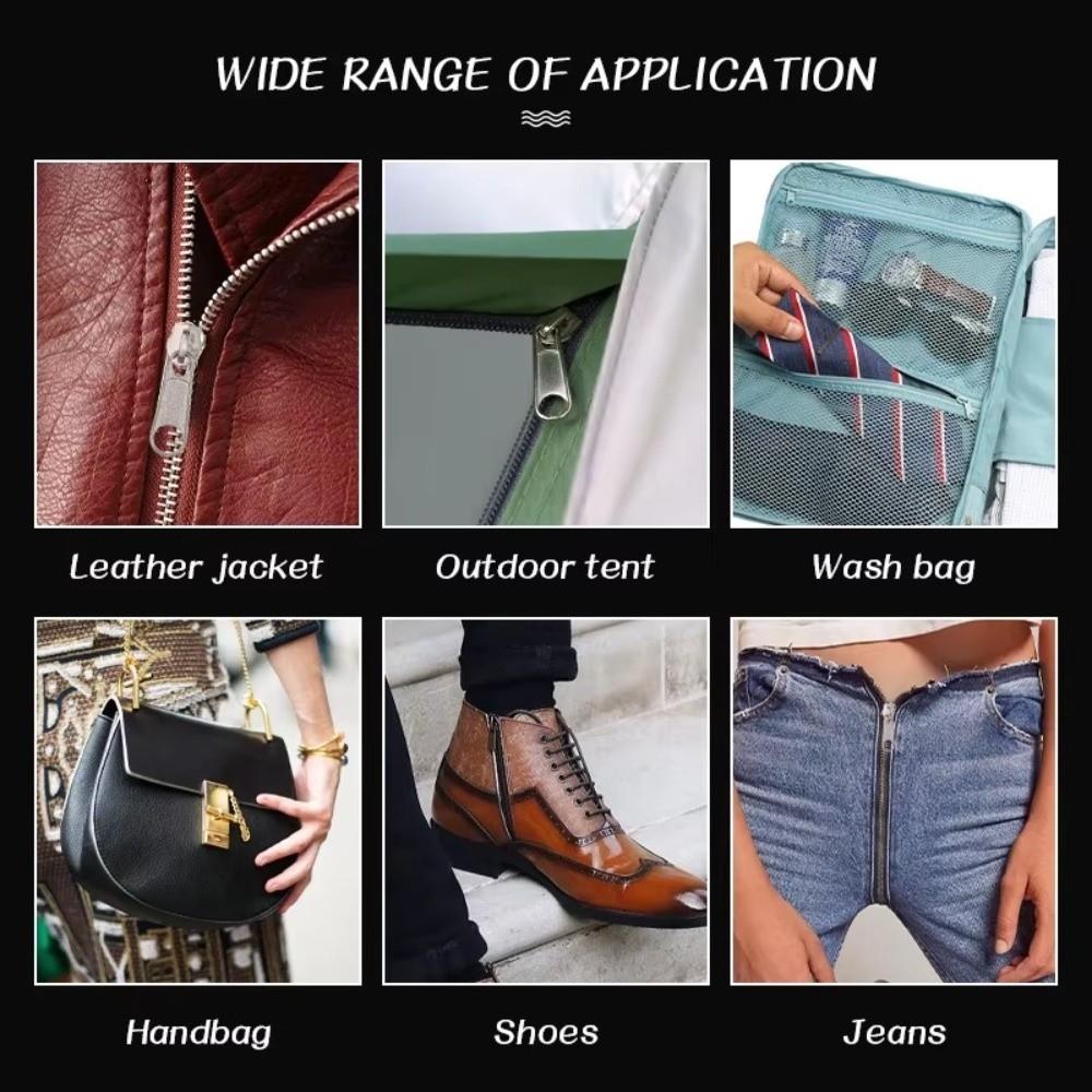 New 4 Sizes Zipper Head Repair Universal Zipper Puller Head Handmade Bag Zippers for DIY Sew